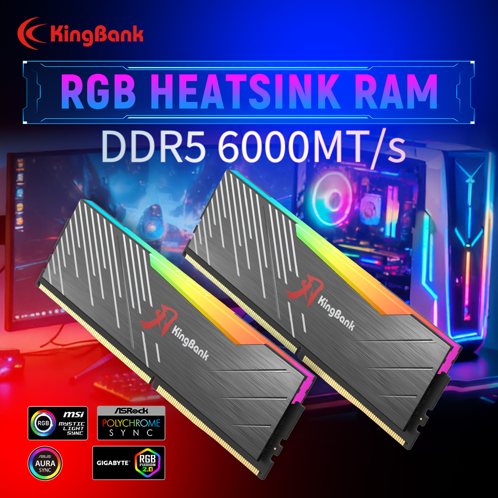 KingBank KRRB DDR5 RGB SoarBla - огляд і ціна Ddr5 Kit