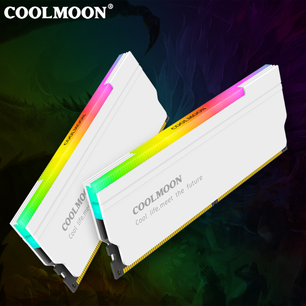 COOLMOON 5V-3PIN ARGB RAM Heat - огляд і ціна Ddr5 Ram