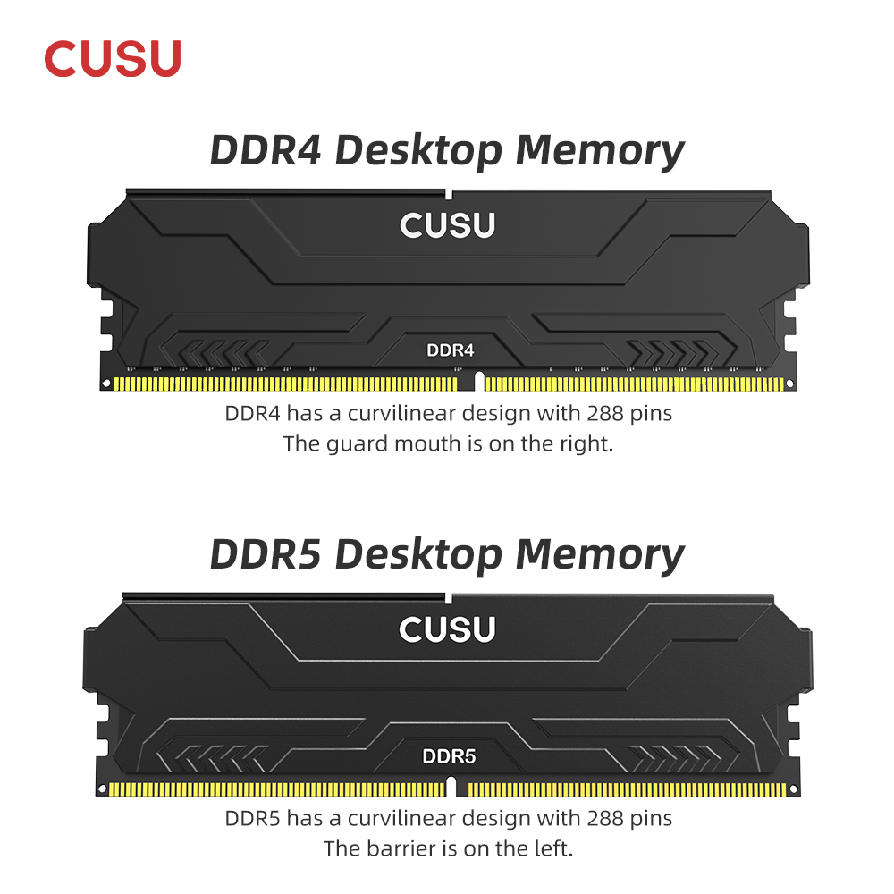 CUSU RAM DDR4 8GB 16GB Memory  - огляд і ціна Ddr5 16Gb 6000Mhz