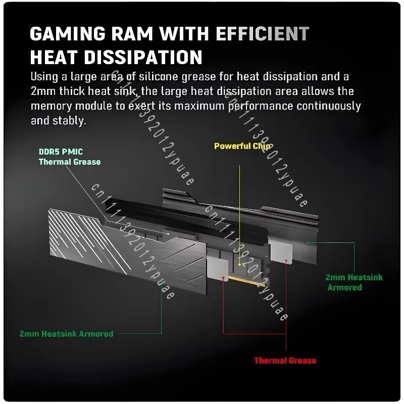 PC Desktop DDR5 Memory 16GB 32 - огляд і ціна Ddr5 16Gb 6000Mhz